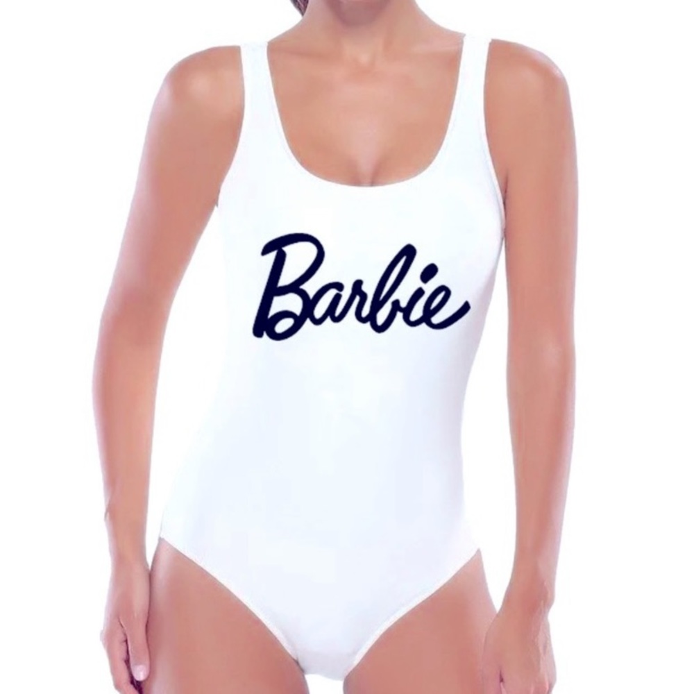 One piece bathing suit Barbie only pink left